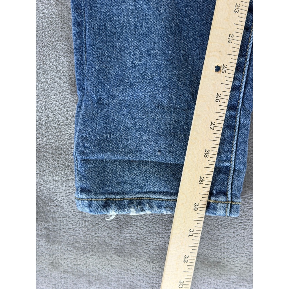 Judy Blue Jeans Womens 13/31 Boyfriend Fit Blue JB82624DK Stretch Dark Wash EUC - Picture 6 of 10